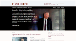 Desktop Screenshot of firsthouse.no